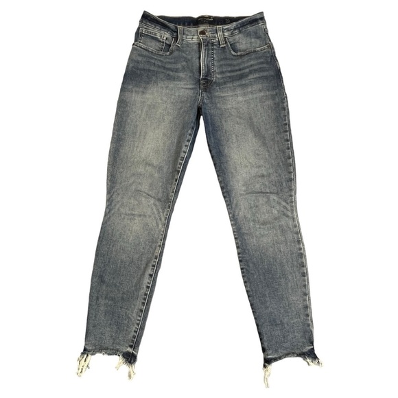 Lucky Brand High Rise Skinny Bridgette Ankle Jean. Faded Blue Size 10 / 30 - Picture 2 of 7